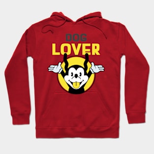 retro t-shirt Dog Lovers Dog Cartoon Hoodie